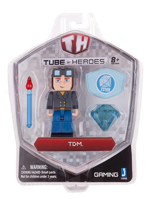 creator minecraft action figure Figure  Core TDM Heroes Tube